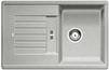 BLANCO ZIA 45 S, SILGRANIT, greystone, w/o drain remote control, reversible, 450 mm min. cabinet size