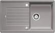 BLANCO ZIA 5 S, SILGRANIT, alu metallic, with drain remote control, reversible, 500 mm min. cabinet size