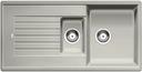 BLANCO ZIA 6 S, SILGRANIT, pearl grey, w/o drain remote control, reversible, 600 mm min. cabinet size