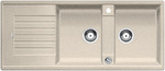 BLANCO ZIA 8 S, SILGRANIT, sand, with drain remote control, reversible, 800 mm min. cabinet size