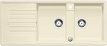 BLANCO ZIA 8 S, SILGRANIT, jasmine, with drain remote control, reversible, 800 mm min. cabinet size