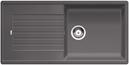 BLANCO ZIA XL 6 S, SILGRANIT, felsgrau, ohne Ablauffernbedienung, reversibel, 600 mm Untermaß