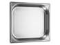 GN 2/3 steam container in stainless steel, perforated, 65 mm deep, Stainless steel