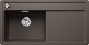 BLANCO ZENAR XL 6 S-F, SILGRANIT, cafe, mit Ablauffernbedienung, ohne Zubehör, Becken links, 600 mm Untermaß