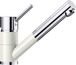 BLANCO ANTAS-S, brass Ceramic-Look dual finish, magnolia glossy/chrome, High Pressure