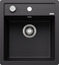 BLANCO DALAGO 45-F, SILGRANIT, schwarz, mit Ablauffernbedienung, keine Beckenlage, 450 mm Untermaß