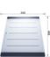 Cutting board safety glass AXIS 466 x 340 mm, safety glass