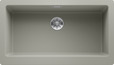 BLANCO VINTERA XL 9-UF, SILGRANIT, pearl grey, w/o drain remote control, w/o bowl layout, 900 mm min. cabinet size