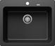 BLANCO NAYA 6-F, SILGRANIT, anthrazit, ohne Ablaufgarnitur, keine Beckenlage, 600 mm Untermaß