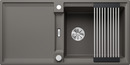 BLANCO ADIRA XL 6 S, SILGRANIT, vulkangrau, mit Ablauffernbedienung, mit Zubehör, reversibel, 600 mm Untermaß