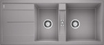BLANCO METRA 8 S, SILGRANIT, alu metallic, w/o drain remote control, reversible, 800 mm min. cabinet size