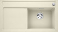BLANCO ZENAR 5 S, SILGRANIT, jasmine, incl. chopping board wood, Bowl right, 500 mm min. cabinet size