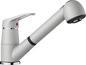 BLANCOWEGA-S, brass SILGRANIT-Look, pearl grey, High Pressure