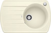 BLANCO RONDOVAL 45 S, SILGRANIT, jasmine, with drain remote control, reversible, 450 mm min. cabinet size