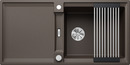 BLANCO ADIRA XL 6 S-F, SILGRANIT, cafe, mit Ablauffernbedienung, mit Zubehör, reversibel, 600 mm Untermaß