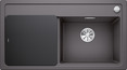 BLANCO ZENAR 5 S, SILGRANIT, rock grey, incl. cutting board glass, Bowl right, 500 mm min. cabinet size