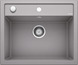 BLANCO DALAGO 6, SILGRANIT, alumetallic, mit Ablauffernbedienung, keine Beckenlage, 600 mm Untermaß