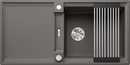 BLANCO ADIRA XL 6 S-F, SILGRANIT, vulkangrau, mit Ablauffernbedienung, mit Zubehör, reversibel, 600 mm Untermaß