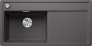 BLANCO ZENAR XL 6 S-F, SILGRANIT, rock grey, incl. chopping board wood, Bowl left, 600 mm min. cabinet size