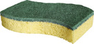 Spontex Schwamm grün (2 Stück) Edelstahl