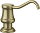 BLANCO VICUS Soap Dispenser, brass galvanic, brushed brass
