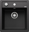 BLANCO DALAGO 45-F, SILGRANIT, anthrazit, mit Ablauffernbedienung, keine Beckenlage, 450 mm Untermaß