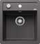 BLANCO DALAGO 45-F, SILGRANIT, felsgrau, mit Ablauffernbedienung, keine Beckenlage, 450 mm Untermaß