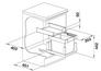 BLANCO SELECT II 40/1 Combi, Kunststoff, Aluminium, Stahlblech, 600 mm Untermaß