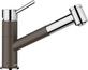 BLANCO KANO-S VARIO, Messing SILGRANIT-Look zweifarbig, cafe/chrom, Hochdruck