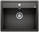 BLANCO DALAGO 6-F, SILGRANIT, black, w/o drain remote control, w/o bowl layout, 600 mm min. cabinet size