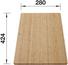 Cutting board bamboo SOLIS 424x280 mm, bamboo