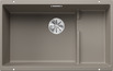 BLANCO SUBLINE 700-U Level, SILGRANIT, tartufo, w/o drain remote control, w/o accessories, w/o bowl layout, 800 mm min. cabinet size