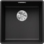 BLANCO SUBLINE 400-F, SILGRANIT, anthracite, w/o drain remote control, w/o bowl layout, 500 mm min. cabinet size