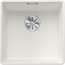BLANCO SUBLINE 400-F, SILGRANIT, white, w/o drain remote control, w/o bowl layout, 500 mm min. cabinet size
