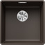 BLANCO SUBLINE 400-F, SILGRANIT, coffee, w/o drain remote control, w/o bowl layout, 500 mm min. cabinet size