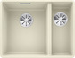 BLANCO SUBLINE 340/160-F, SILGRANIT, jasmine, w/o drain remote control, Bowl left, 600 mm min. cabinet size