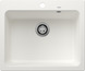 BLANCO NAYA 6, SILGRANIT, white, w/o drain remote control, w/o bowl layout, 600 mm min. cabinet size