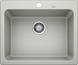 BLANCO NAYA 6, SILGRANIT, pearl grey, w/o drain remote control, w/o bowl layout, 600 mm min. cabinet size