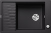 BLANCO ELON XL 6 S-F, SILGRANIT, noir, vidage automatique, avec acc., réversible, 600 mm Taille sous meuble min.