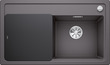 BLANCO ZENAR 45 S-F, SILGRANIT, rock grey, incl. cutting board glass, Bowl right, 450 mm min. cabinet size