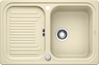 BLANCO CLASSIC 45 S, SILGRANIT, champagner, mit Ablauffernbedienung, reversibel, 450 mm Untermaß