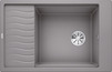 BLANCO ELON XL 6 S, SILGRANIT, alu metallic, w/o drain remote control, with accessories, reversible, 600 mm min. cabinet size