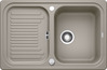 BLANCO CLASSIC 45 S, SILGRANIT, tartufo, mit Ablauffernbedienung, reversibel, 450 mm Untermaß