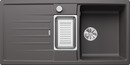 BLANCO LEXA 6 S, SILGRANIT, gris rocher, vidage automatique, avec acc., réversible, 600 mm Taille sous meuble min.
