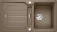 BLANCO CLASSIC NEO 5 S, SILGRANIT, muscade, vidage automatique, avec acc., réversible, 500 mm Taille sous meuble min.