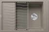 BLANCO ELON XL 6 S, SILGRANIT, tartufo, w/o drain remote control, with accessories, reversible, 600 mm min. cabinet size