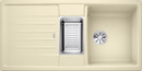 BLANCO LEXA 6 S, SILGRANIT, champagne, w/o drain remote control, with colander, reversible, 600 mm min. cabinet size