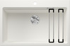 BLANCO ETAGON 8, SILGRANIT, white, w/o drain remote control, with accessories, w/o bowl layout, 800 mm min. cabinet size