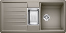 BLANCO LEXA 6 S, SILGRANIT, tartufo, w/o drain remote control, with colander, reversible, 600 mm min. cabinet size