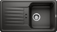 BLANCO FAVOS Mini, SILGRANIT, black, w/o drain remote control, reversible, 450 mm min. cabinet size